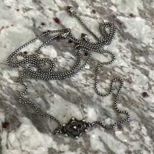 Kendra Scott gunmetal Necklace
